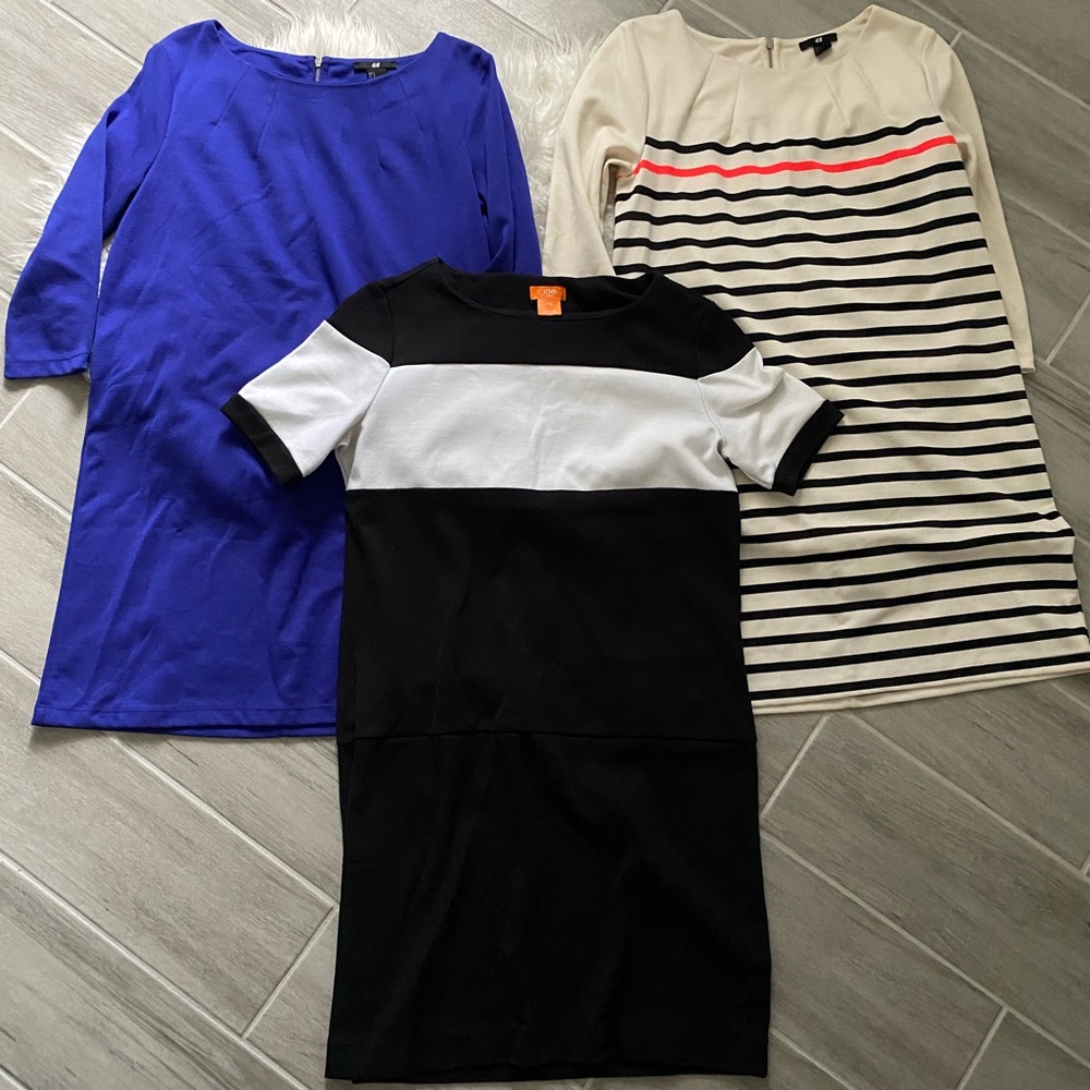 Lot of 3 Shift Dresses